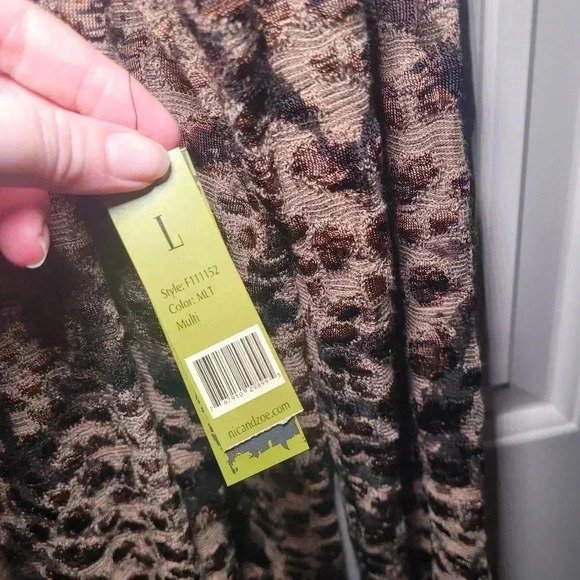 Nic + Zoe open Cardigan size large - Picture 6 of 7